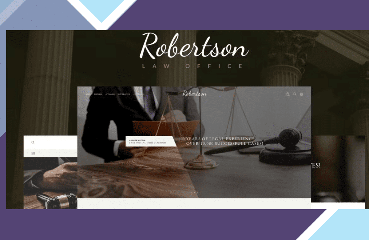 Law Office | Attorney and Legal Adviser Theme screenshot