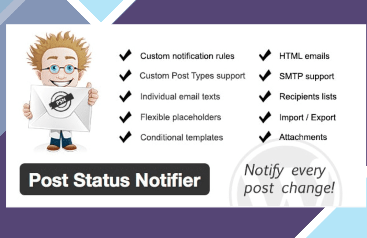 Post Status Notifier screenshot