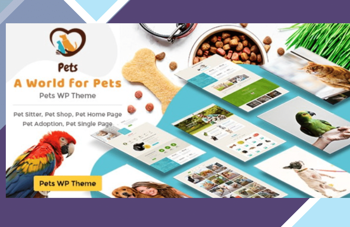Pet World – Dog Care and Pet Shop WordPress Theme screenshot