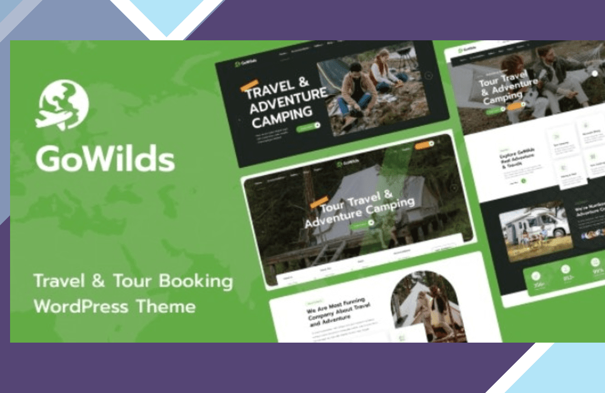 Gowilds – Travel and Tour Booking WordPress Theme screenshot