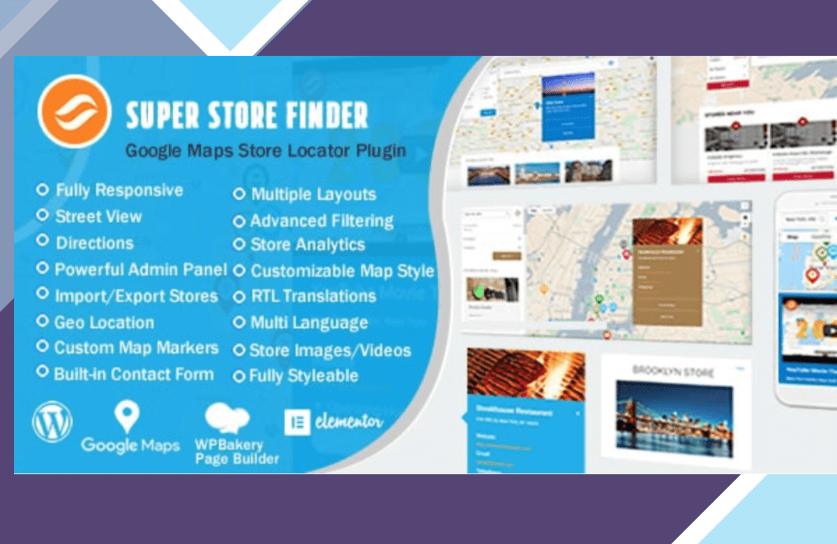 Super Store Finder for WP screenshot