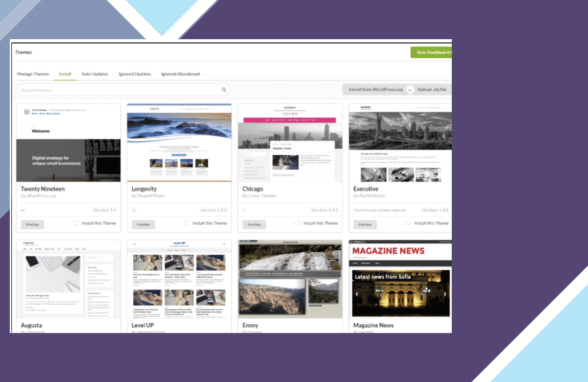 MainWP Pro – Team Control screenshot
