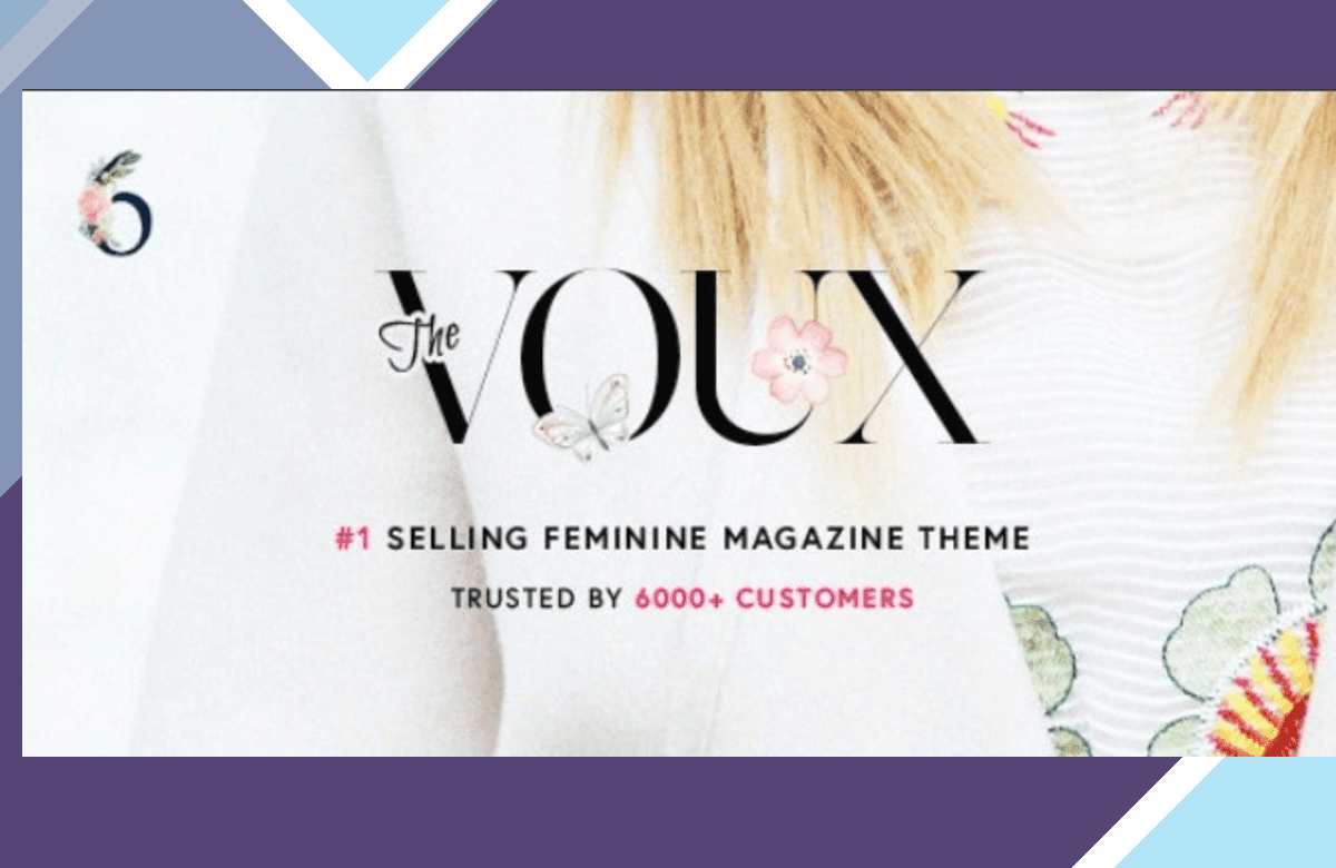 The Voux – A Comprehensive Magazine WordPress Theme screenshot