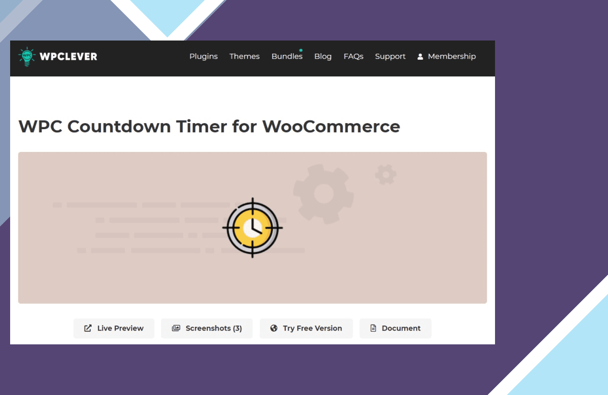 WPC Countdown Timer for WooCommerce screenshot