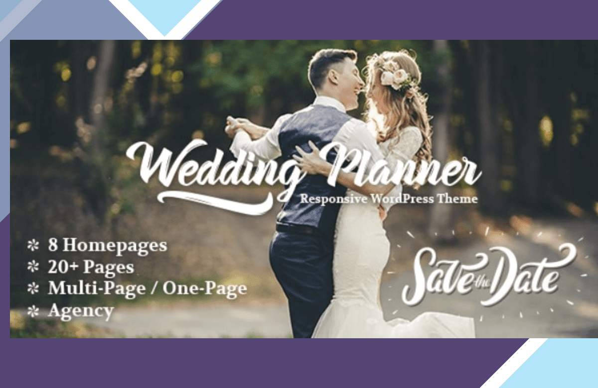 Wedding Planner – Responsive WordPress Theme screenshot