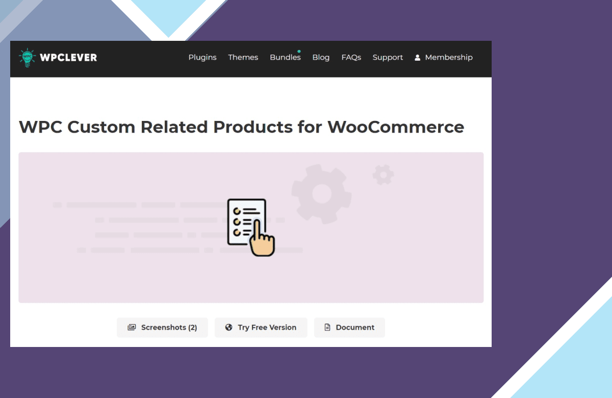 WPC Custom Related Products for WooCommerce screenshot