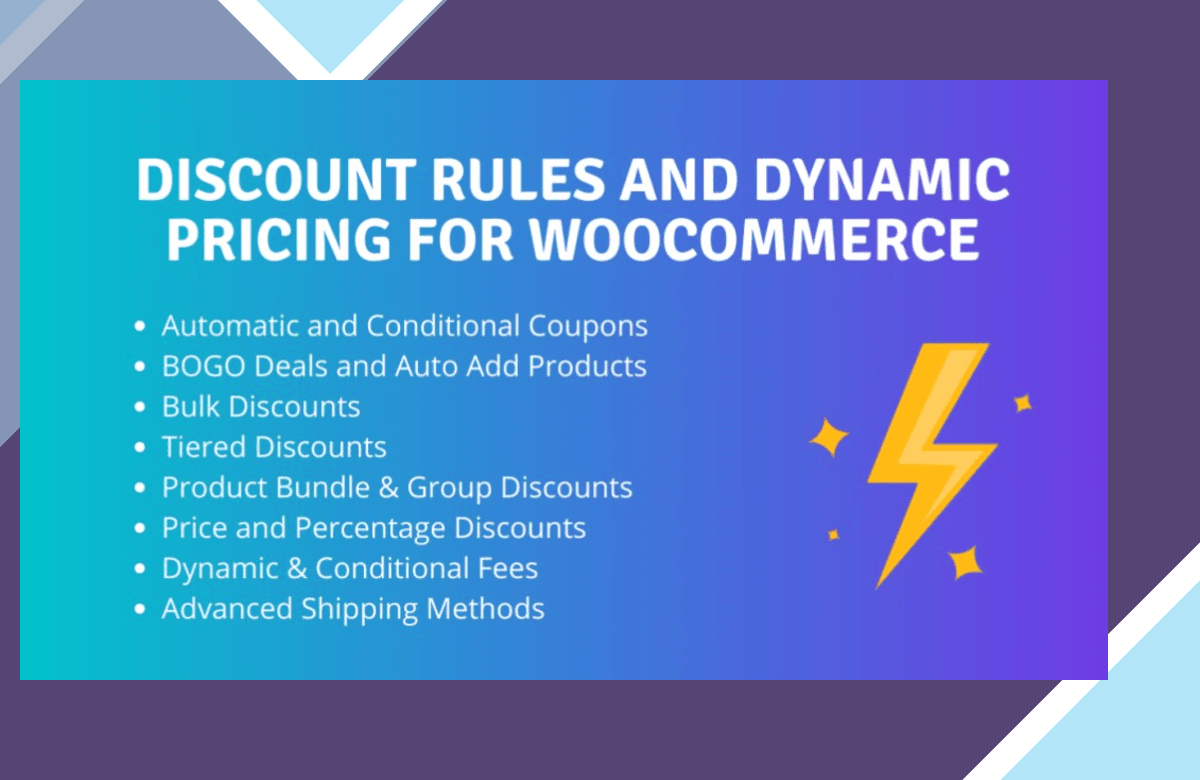 WooCommerce Dynamic Pricing and Discounts Plugin screenshot