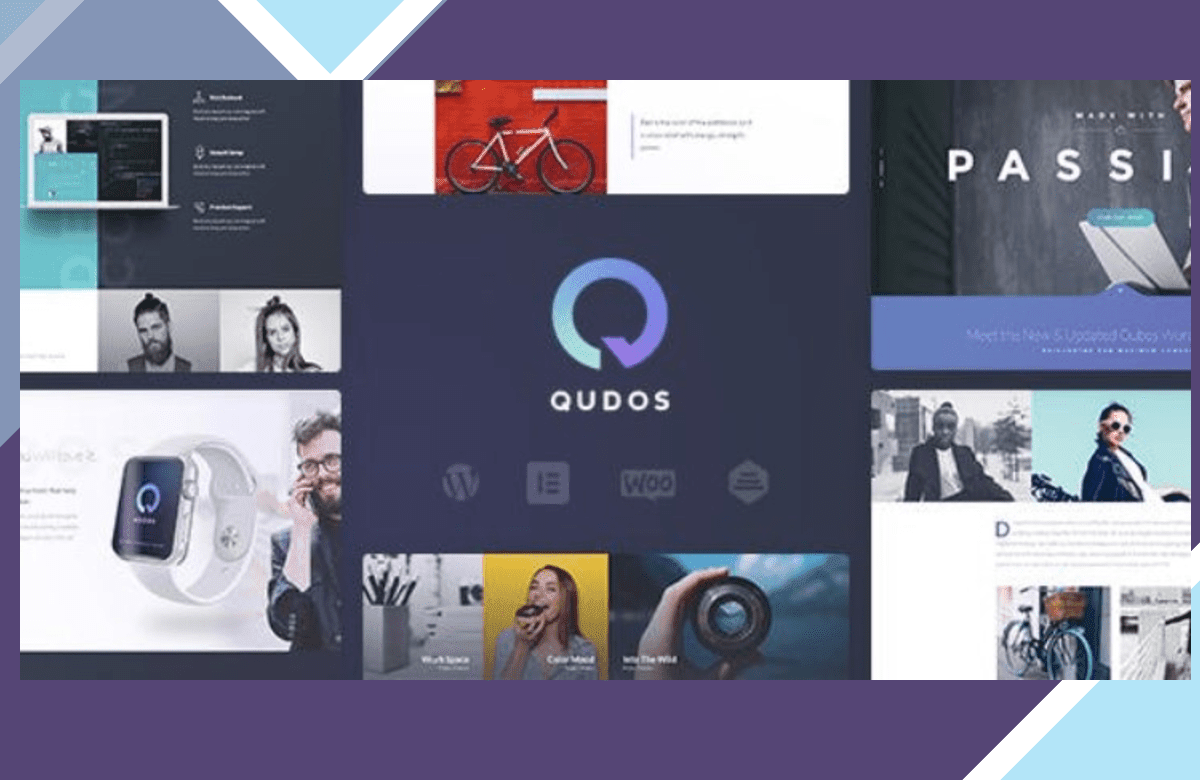 Qudos – Multi-Purpose Elementor WordPress Theme screenshot