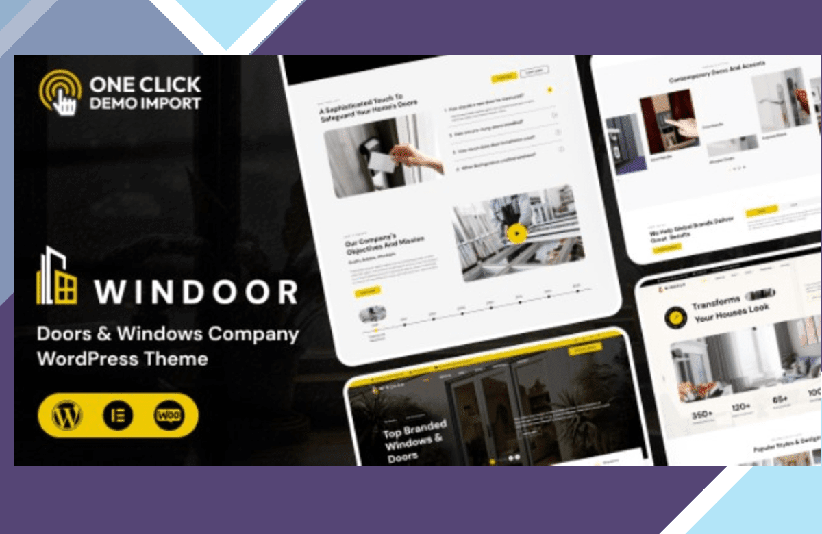 Windoor – Doors and Windows Company WordPress Theme screenshot