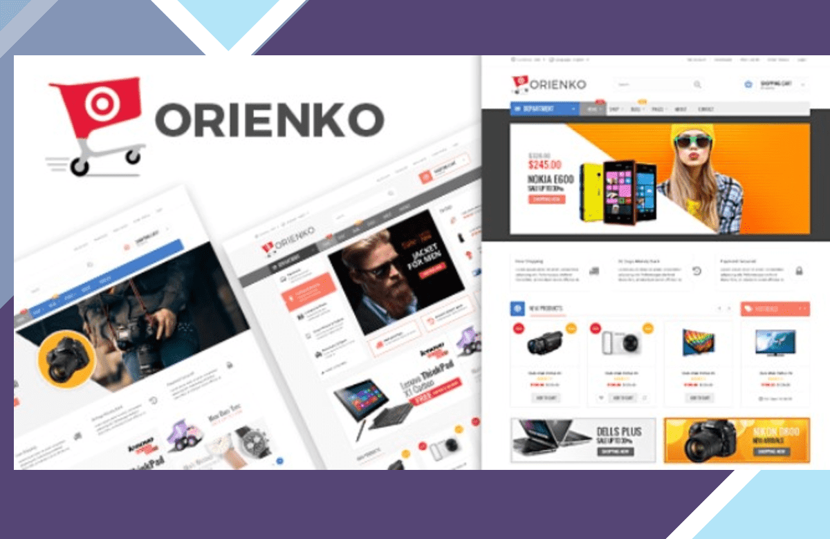 Orienko – WooCommerce Responsive Digital Theme screenshot