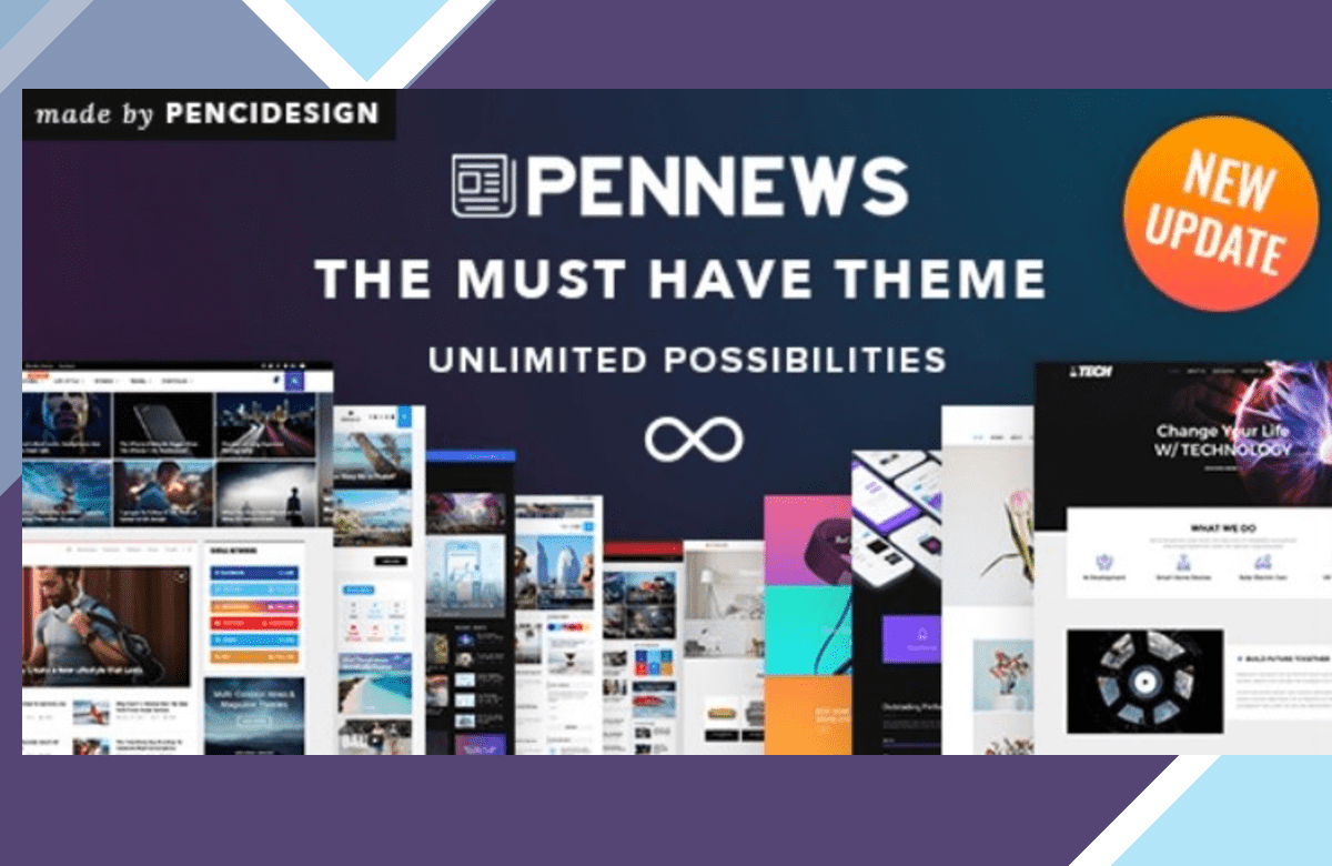 PenNews – Multi-Purpose AMP WordPress Theme screenshot