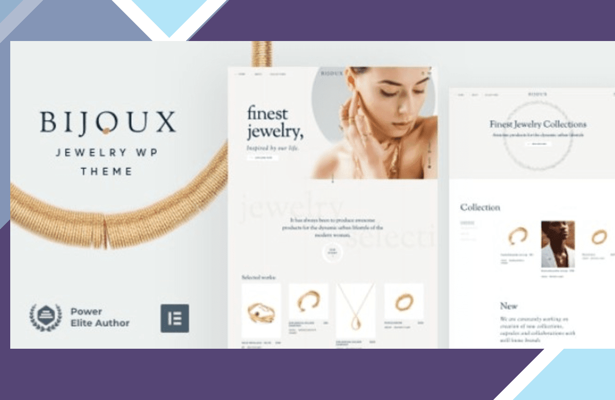 Bijoux – Jewelry Shop Theme For WordPress screenshot
