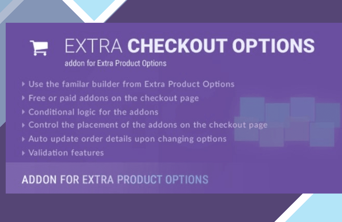Extra Checkout Options screenshot