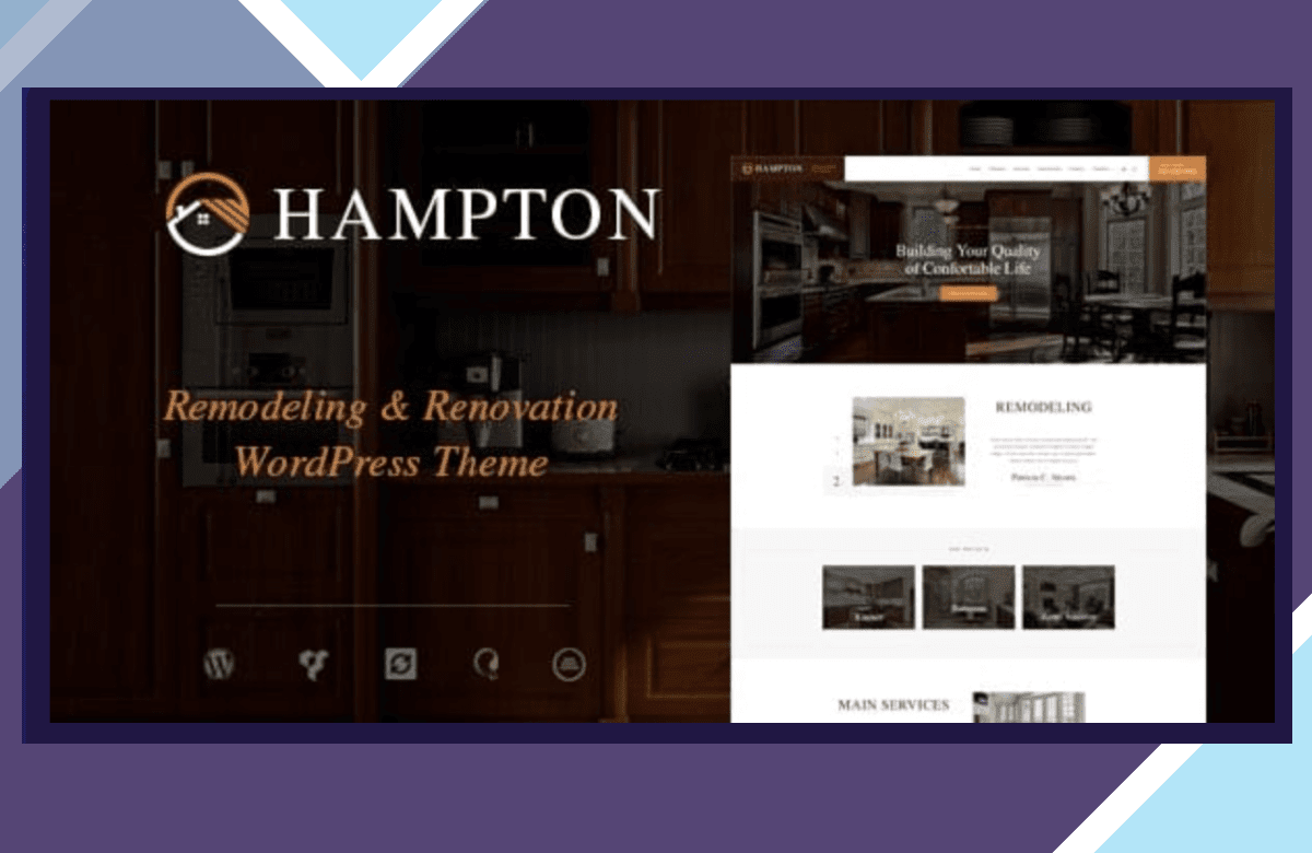 Hampton – Home Design and Renovation WordPress Theme screenshot