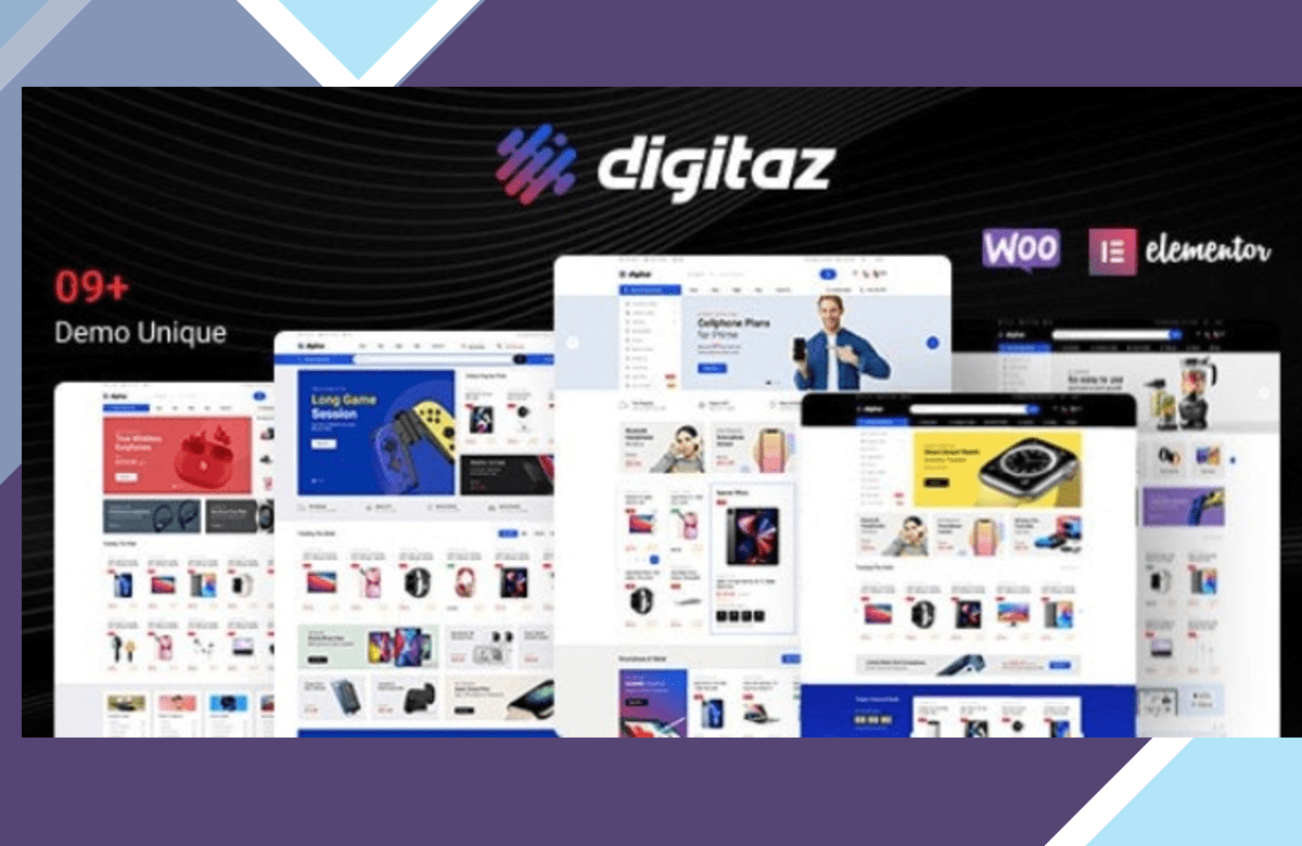Digitaz – Electronics Elementor WooCommerce Theme screenshot