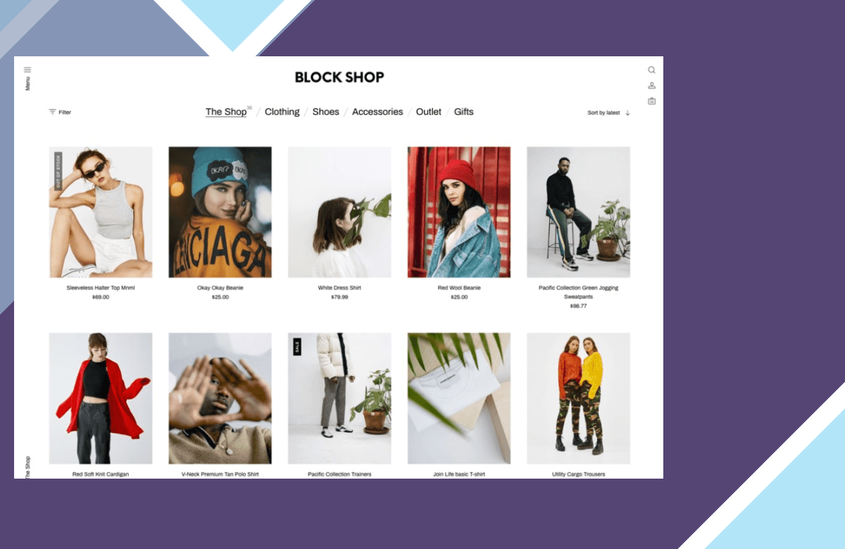 Block Shop WooCommerce Theme screenshot