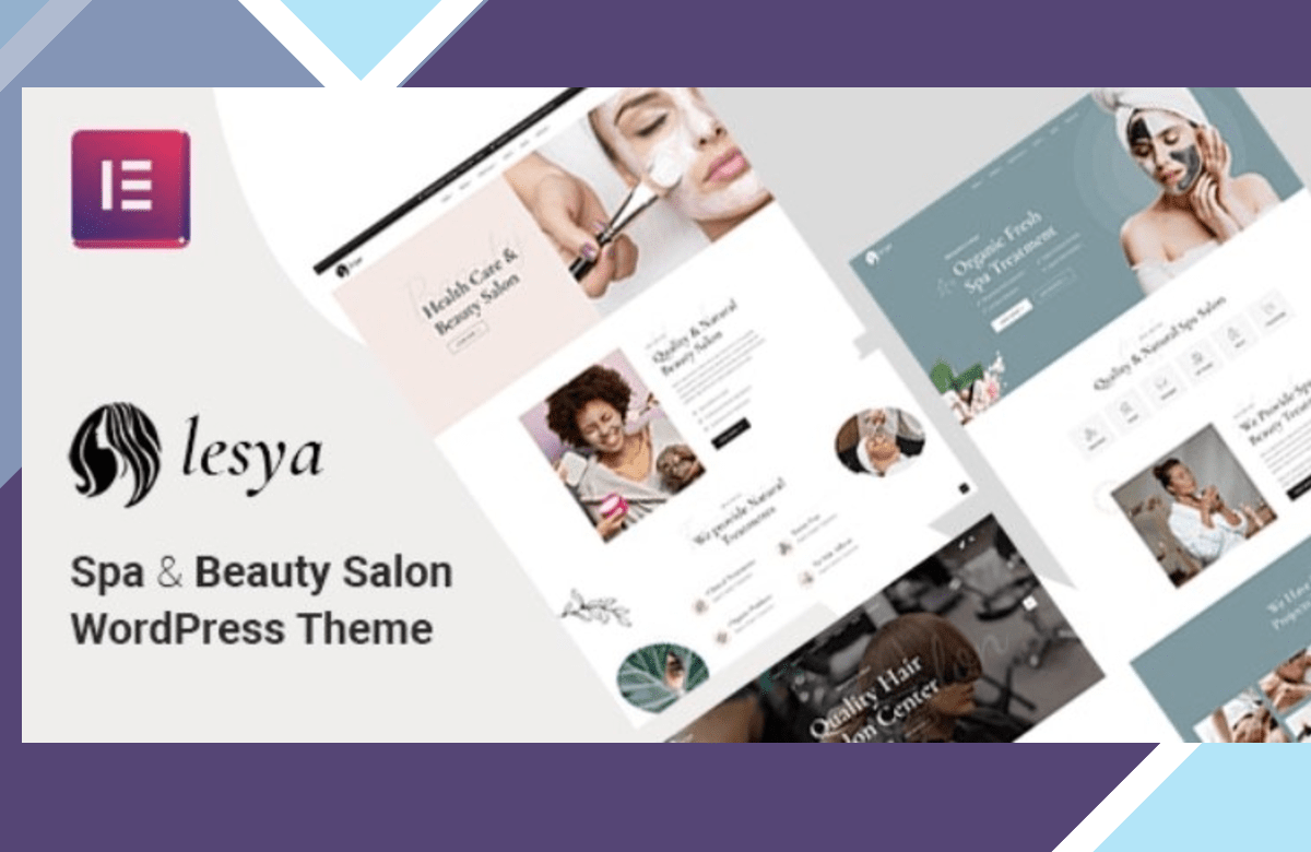 Lesya – Beauty Salon and Spa WordPress Theme screenshot