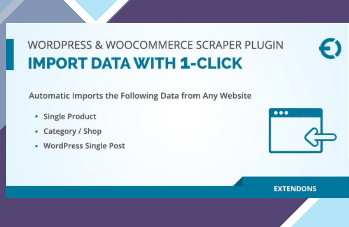 WordPress and WooCommerce Scraper screenshot