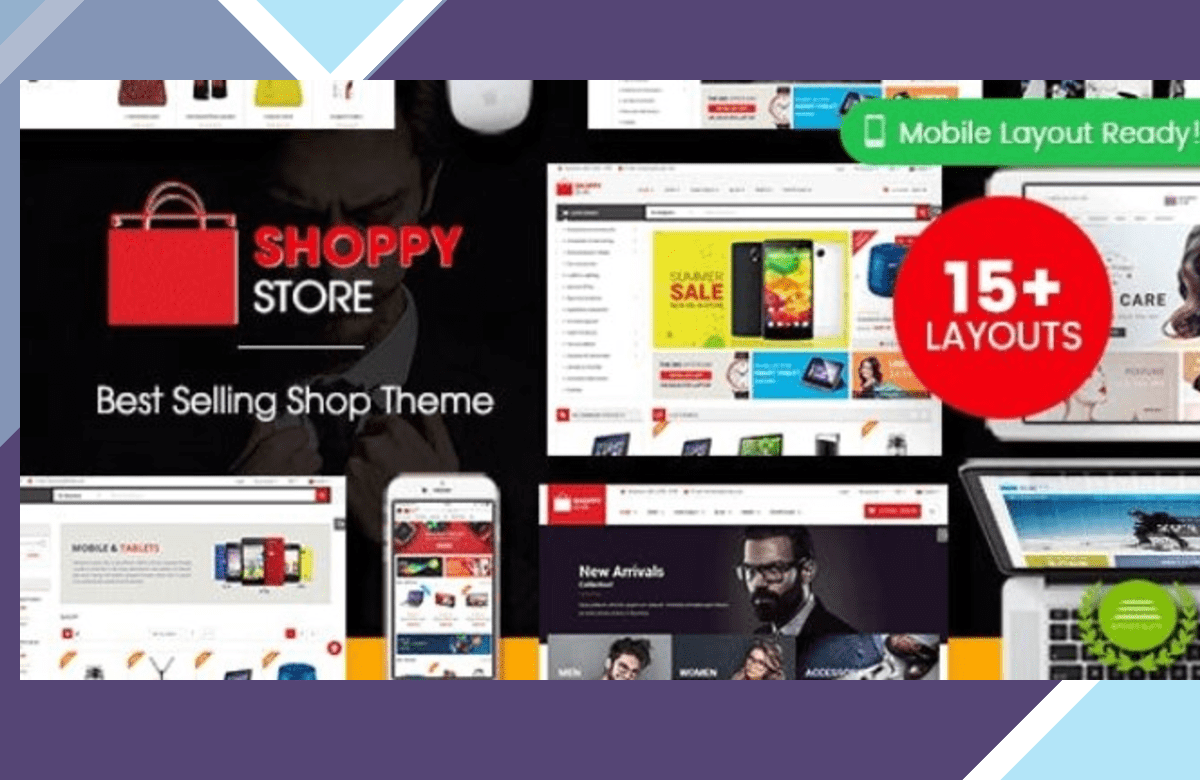 ShoppyStore – Multipurpose Responsive WooCommerce WordPress Theme screenshot