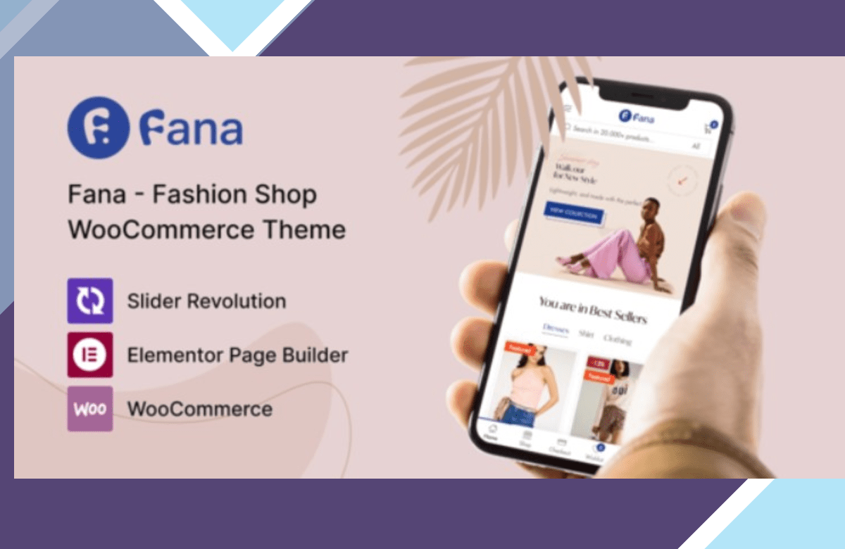 Fana – Fashion Shop WordPress Theme screenshot