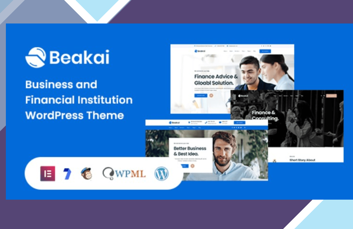 Beakai – Multipurpose Business WordPress Theme screenshot