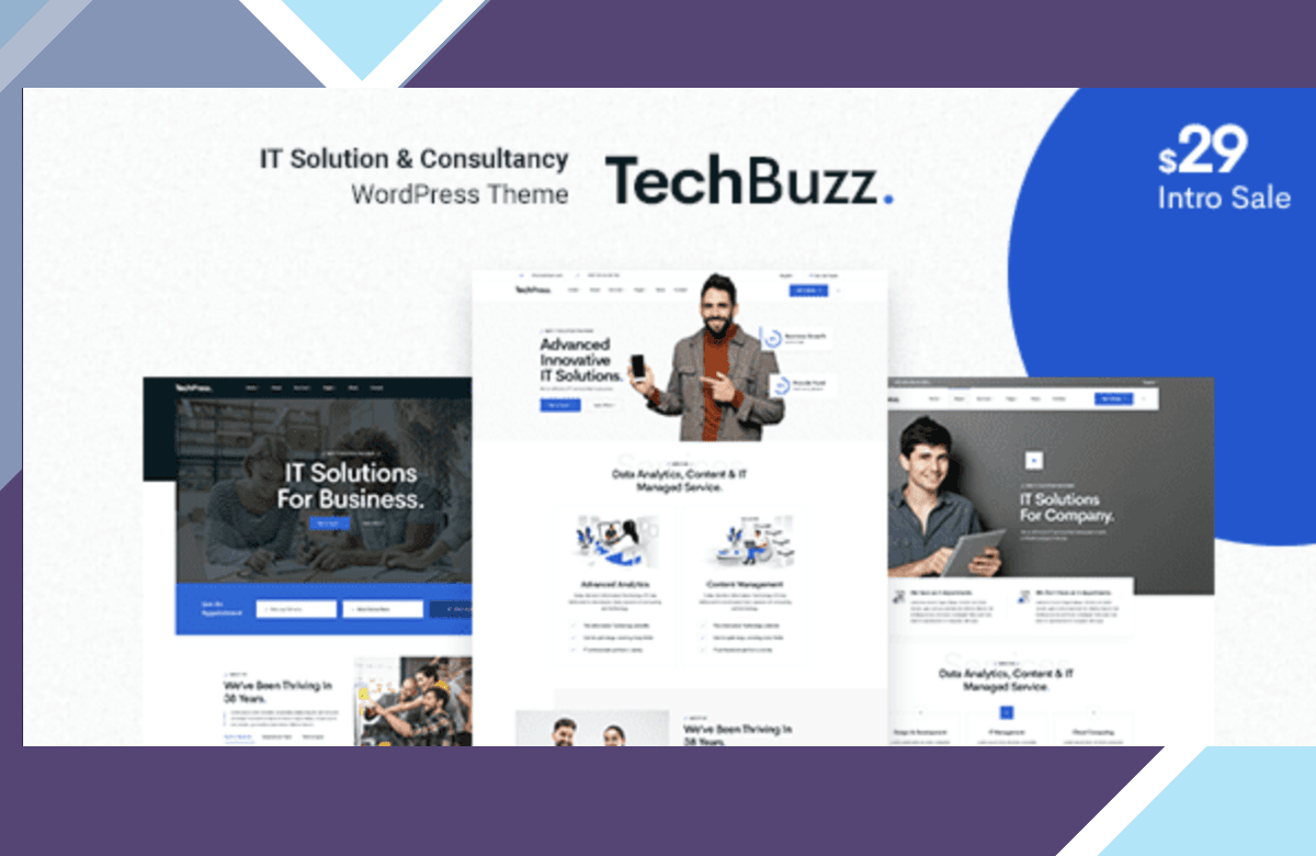 BngTech – IT Solutions WordPress Theme screenshot
