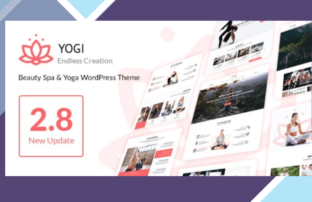 Yogi – Health Beauty and Yoga WordPress Theme screenshot