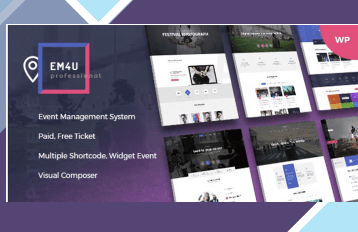 EM4U – Event Tickets WordPress Theme screenshot
