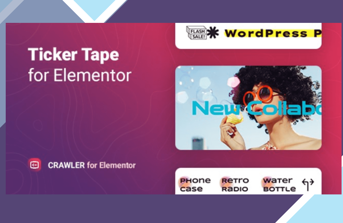 Crawler – Ticker Plugin for Elementor screenshot