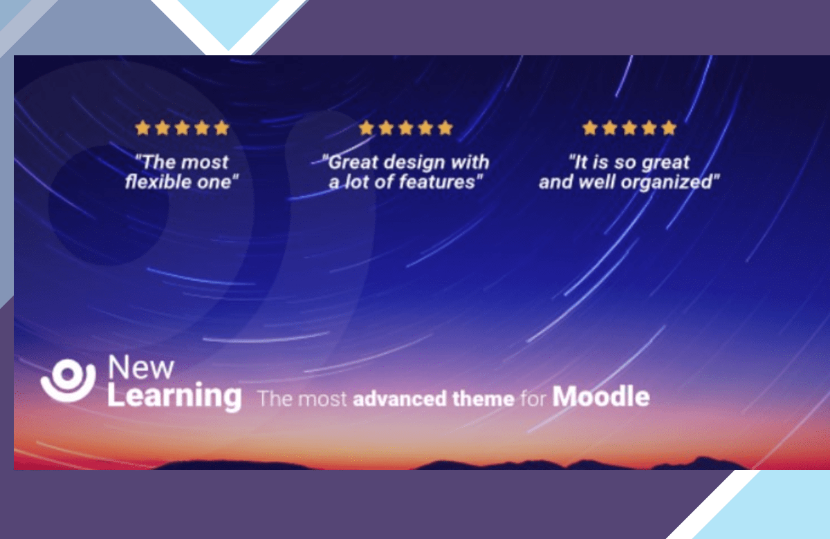 New Learning | Premium Moodle Theme screenshot