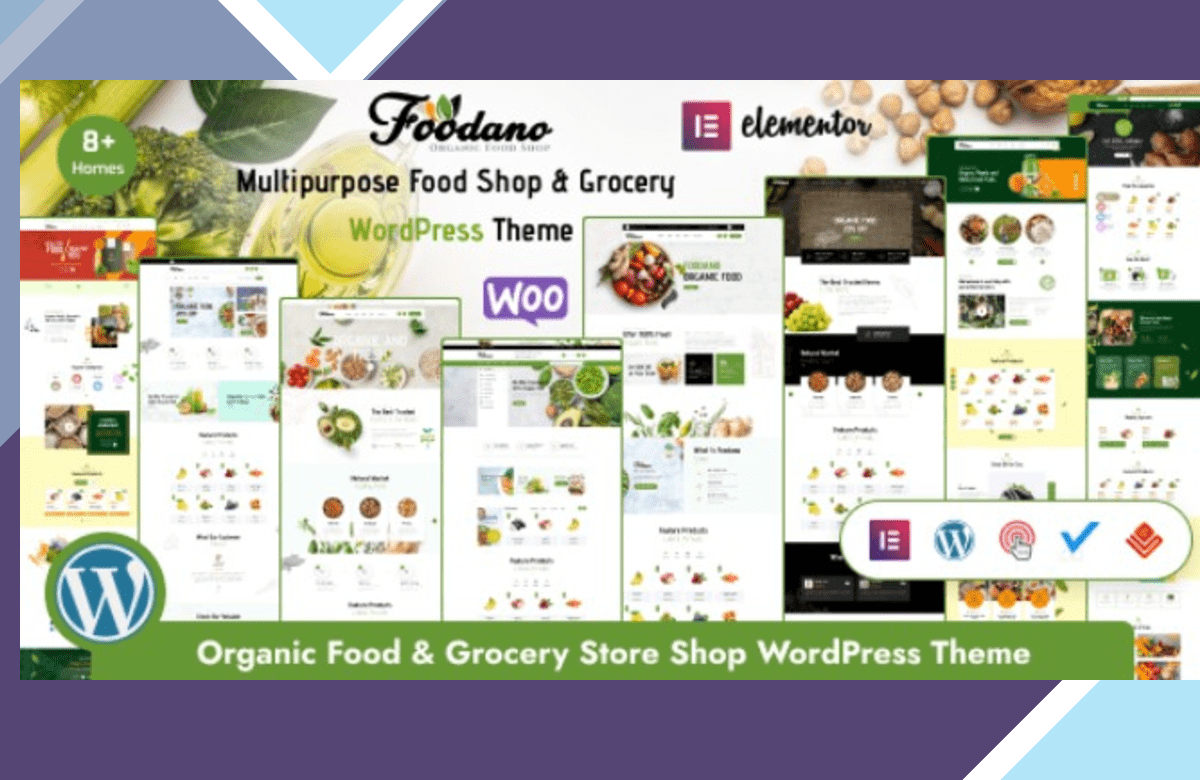 Foodano – Food Shop and Marketplace WordPress Theme screenshot