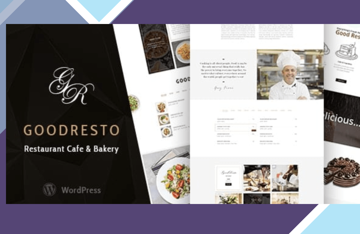 GoodResto – Restaurant WordPress Theme + Woocommerce screenshot