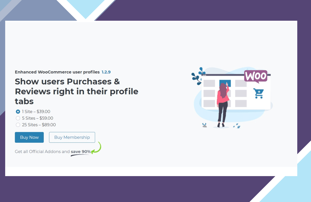 UsersWP – WooCommerce screenshot