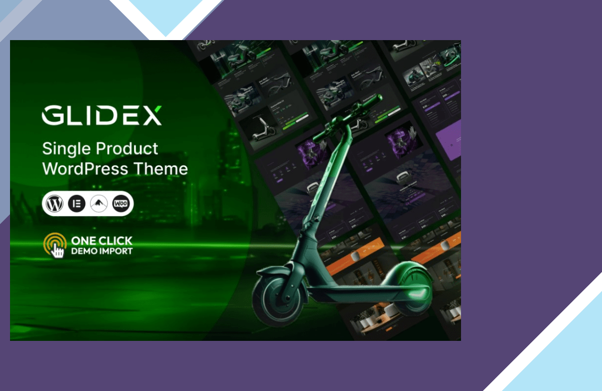GlideX – Single Product WooCommerce Theme screenshot