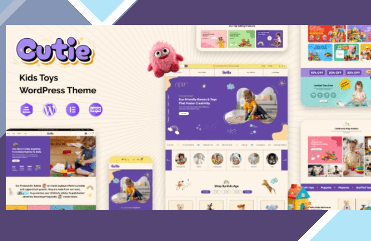 Cutie – Children School, Toys Store Them screenshot