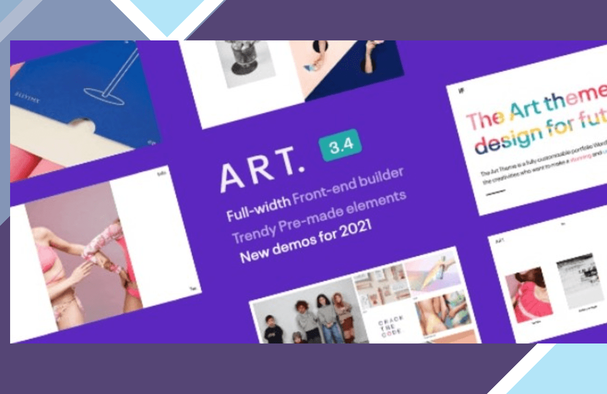 Portfolio ART – WordPress Theme screenshot