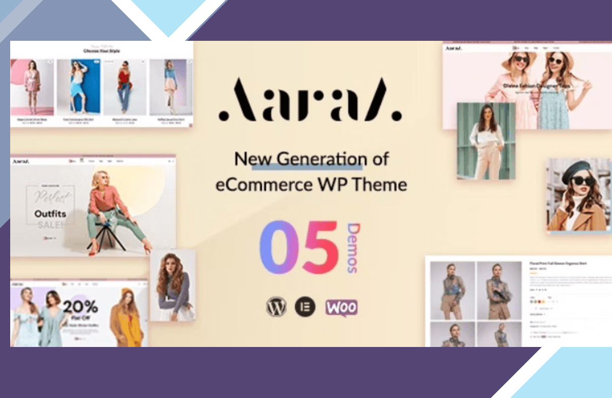 Aaraa – Fashion Shop WordPress Theme screenshot