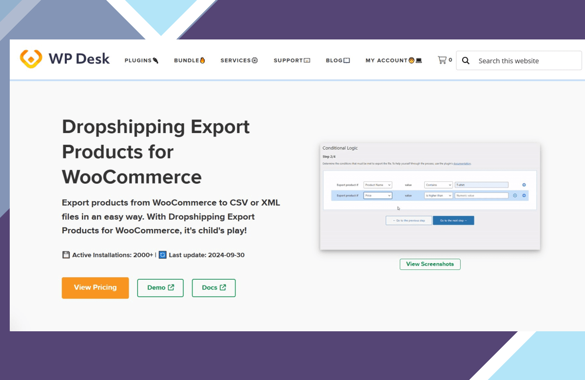 Dropshipping Export Pro screenshot