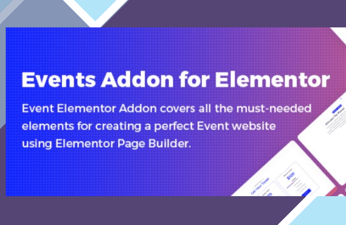 Events Addon for Elementor screenshot