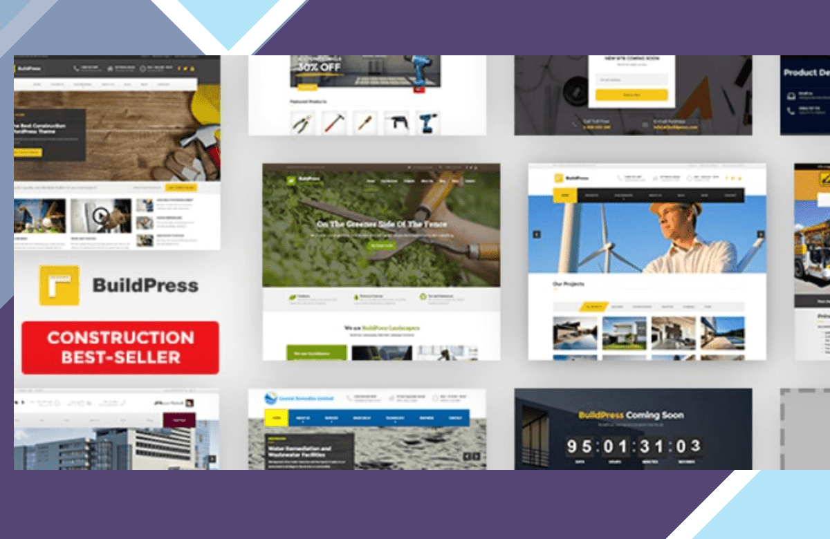 BuildPress – Multi-purpose Construction and Landscape WP Theme screenshot