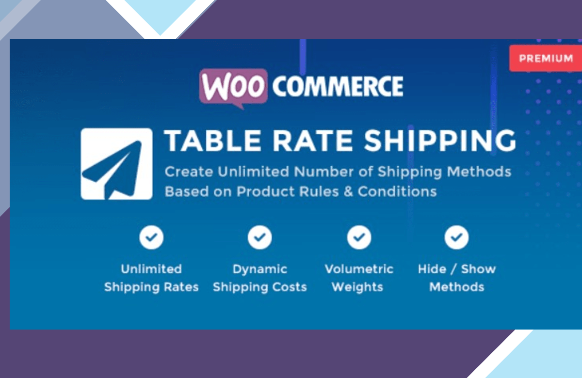 WooCommerce Table Rate Shipping By ZendCrew screenshot
