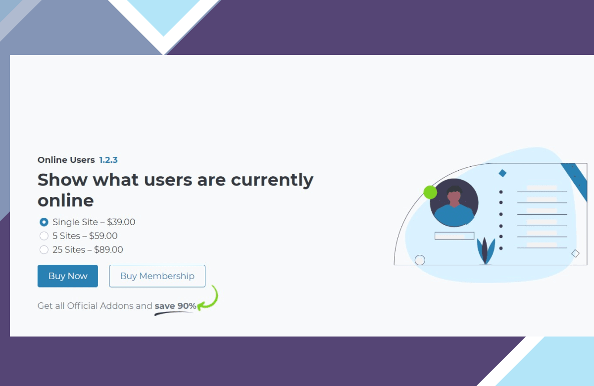 UsersWP Online Users screenshot