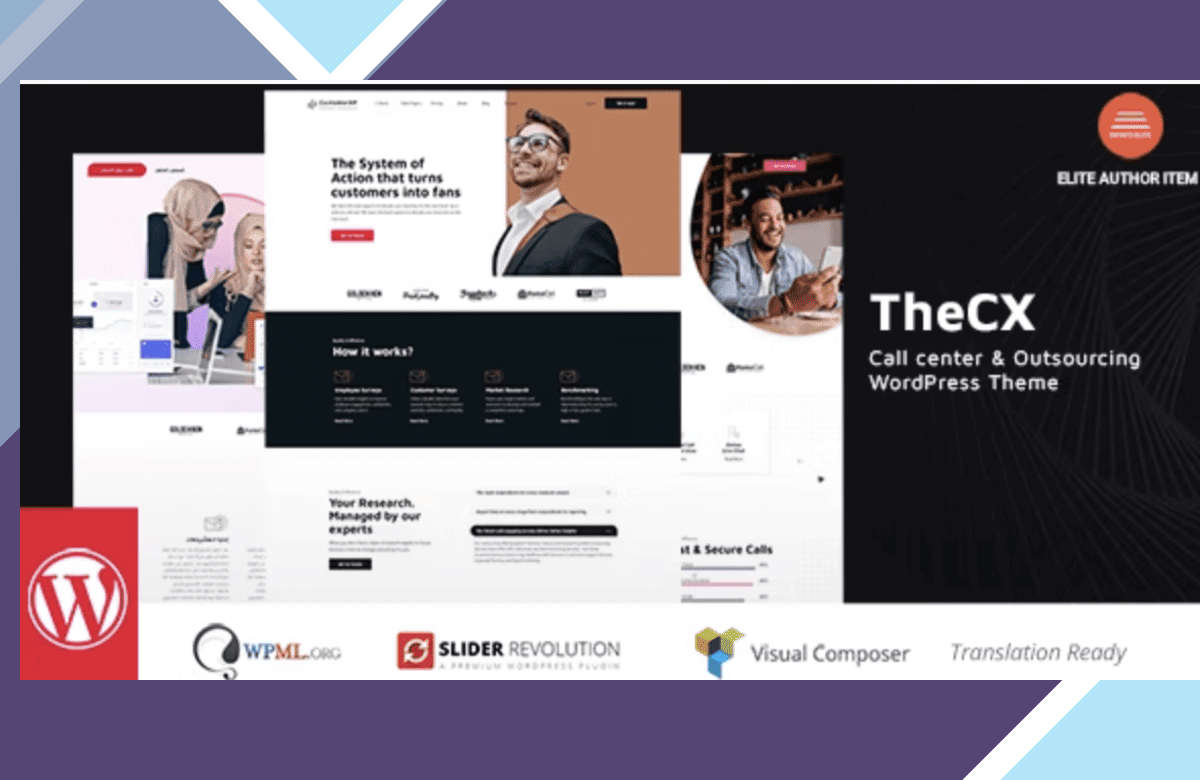 TheCX – Customer Experience WordPress Theme screenshot