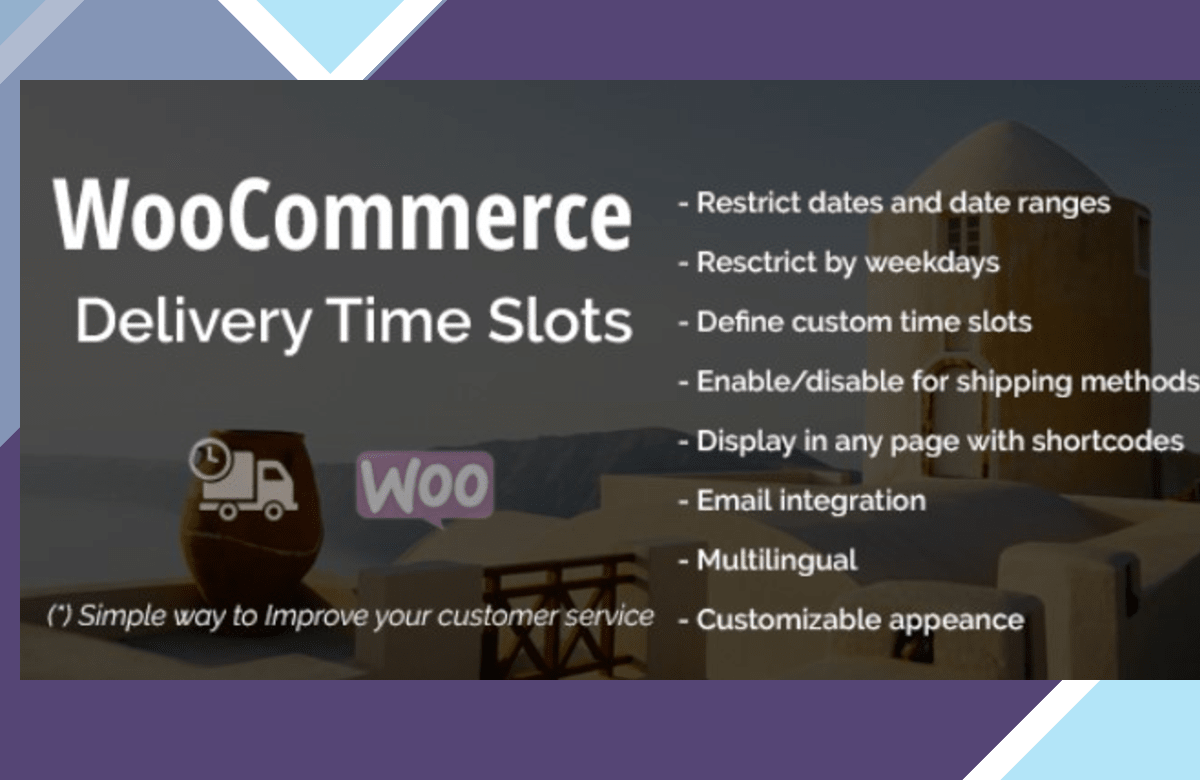 WooCommerce Delivery Time Slots screenshot