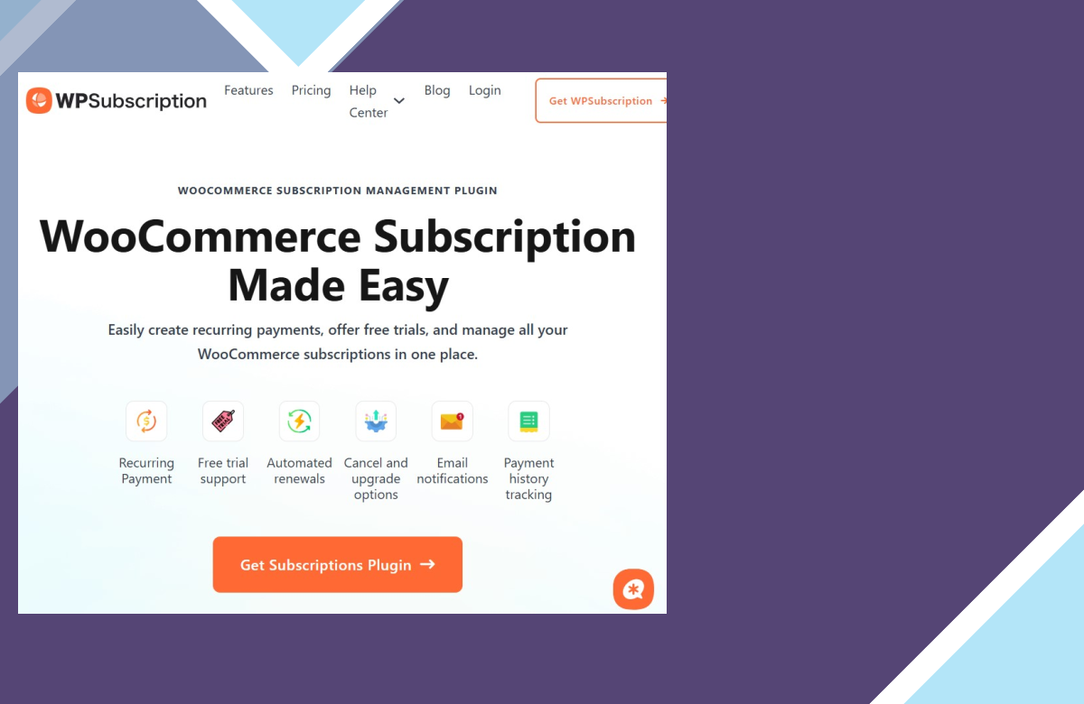 WPSubscription Pro screenshot