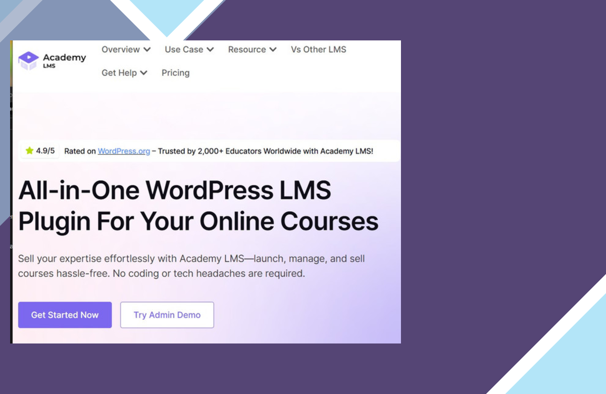 Academy LMS Pro screenshot