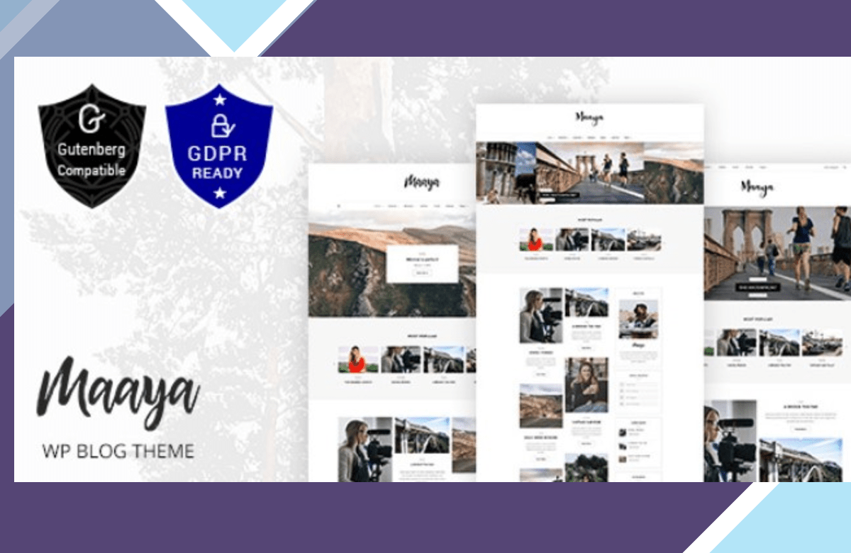 Maaya Blog – Travel Blog, Personal Blog screenshot
