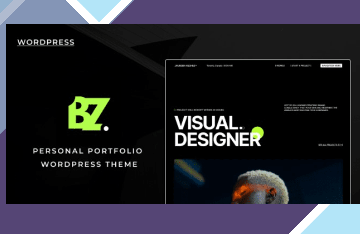 BOLDZ | Portfolio WordPress Theme screenshot