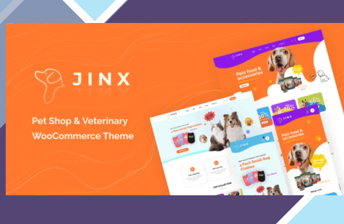Jinx – Pet Shop and Veterinary WooCommerce Theme screenshot