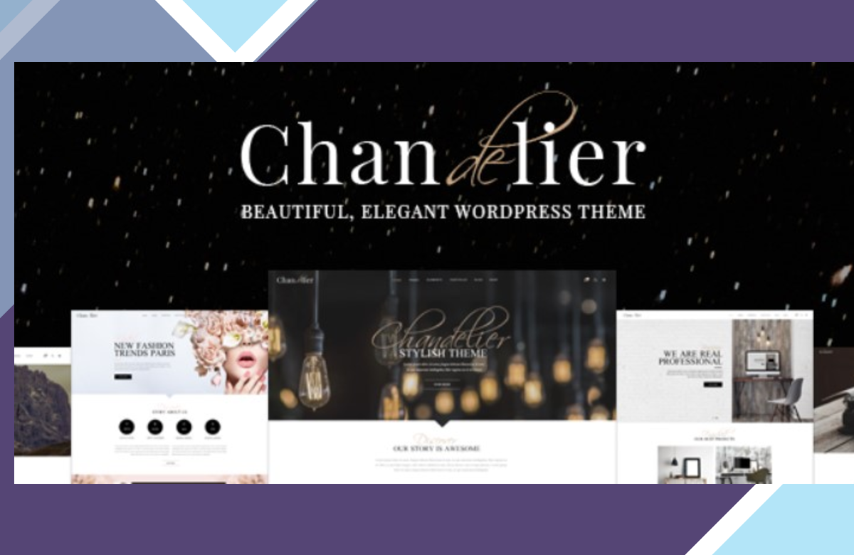 Chandelier – A Theme Designed for Custom Brands screenshot